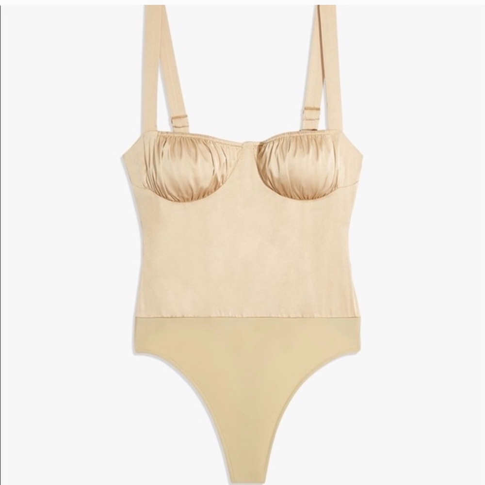 Elegant Beige Bodysuit